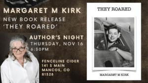 Margaret M. Kirk Author's Night announcement