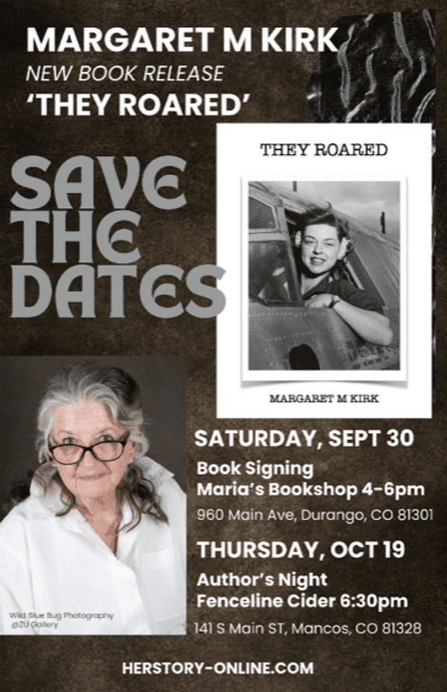 Margaret M. Kirk book release poster