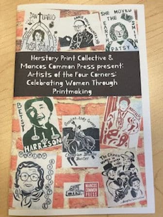 Celebrating Women Through Printmaking Poster