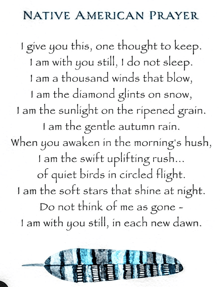 Native American Prayer