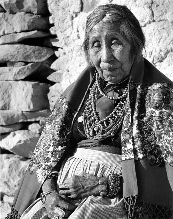 Elder Native American woman